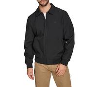 Levi's Men's Lightweight Softshell Varsity Rib Knit Bomber Jacket Giacca, Nero, XL Uomo