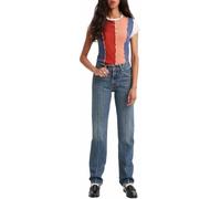 Levi's Middy Straight W/Pintuck, Boxer Bambino da Donna, No Filter, - NUOVO