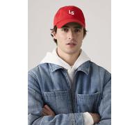 Levi's 004BY-0002 Summer 100CO Wvn - Berretto da Donna, Taglia Unica, Rosso - Mars Red, Taglia Unica