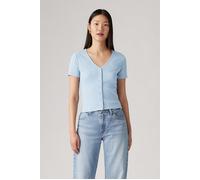 Levi's Muse Ss Tee Niagara Mist Cotton/poly Taglia: M | Cardigan Outlet | Donna