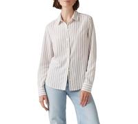 Levi's New Classic Fit BW Shirt Camicia Button-Down, MIA Stripe Egret, XS Donna