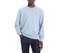 Levi's New Original Crew, Felpa Uomo, Soft Chambray Blue French Terry, L