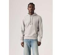 Levi's New original housemark felpa con cappuccio grigia-Grigio S