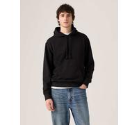 Levi's New original housemark felpa con cappuccio nera-Nero 2XL