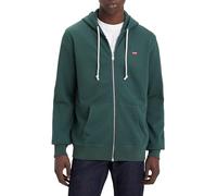 Felpa con cappuccio Levi's New Original Full zip verde scuro - XL