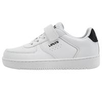 Levi's New Union Elastic Lace, Scarpe da Ginnastica, Bianco Brillante, 30 EU