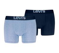 LEVIS Optical Illusion Organic Cotton Pugile, Blue Combo, XL (Pacco da 2) Uomo