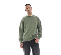 Levi's - Original - Felpa girocollo in spugna verde medio con logo batwing XL