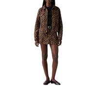 Levi's - ORIGINAL TRUCKER BROWNS Marrone - Abbigliamento L Marrone