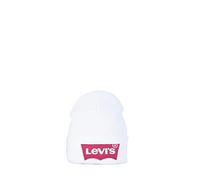 Levi's Oversized Batwing Beanie, Cuffia Uomo, Bianco (Noir Regular White 51), Taglia unica