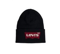 Berretto blu scuro Levi's in maglia con logo grande unisex - 38022-0087