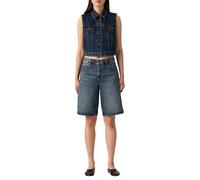 Levi's Pantaloncini da Donna Baggy Dad Jort Denim, Hinged Heart Jort, 27