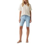 Levi's Shaping Bermuda Pantaloncini, Double Duty Short, 32W Donna
