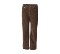 Levi's - 565 - Pantaloni dritti larghi in tessuto a coste marroni con 5 tasche-Marrone W33 L32