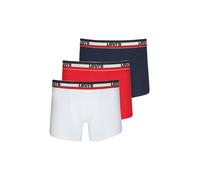 Boxer parigamba Levi's® Basic con logo sportivo Confezione da 3 Multicolore / White / Blue / Red levi > all