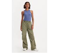 Levi's Parachute Pant 2024 Deep Lichen Green Taglia: L | Pantaloni a zampa di elefante Outlet | Donna | Verde