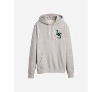 Felpa con cappuccio inziali laterale XL