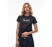 Levi's The Perfect Tee T-Shirt, Logo Che Lse_Leopard, S Donna