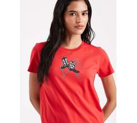 Levi's - Perfect - T-shirt rossa con stampa stile western-Rosso S