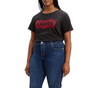 Levi's Plus Size Perfect Tee, T-shirt Donna, Stonewashed Black, 4XL
