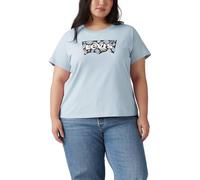 Levi's Perfect Tee Benitoite Cloud Dancer STRI T-Shirt Donna (Pacco da 1)