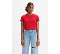 Levi's Perfect Tee Script Red Cotton Taglia: XXS | Maglie Sportivi Outlet | Donna | Rosso