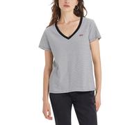 Levi's Perfect V-neck, T-shirt Donna, Annalise Stripe Cloud Dancer, XL