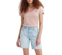 Levi's Perfect V-neck, T-shirt Donna, Indigo Stripe Terra Cotta, XXS