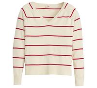 Levi's Petal Vneck Sweater Stephanie Stripe Buttercream Taglia: M | Maglioni a maglia Outlet | Donna