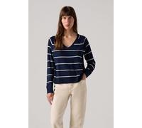 Levi's Petal Vneck Sweater Stephanie Stripe Navy Taglia: M | Maglioni a maglia Outlet | Donna | Blu