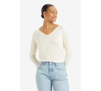 Levi's Petal Vneck Sweater White Swan Lightweight Taglia: L | Maglioni a maglia Outlet | Donna | Bianco