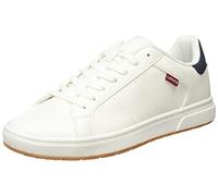 Levi's Piper, Sneaker Uomo, Bianco (Regular White 151), 44 EU