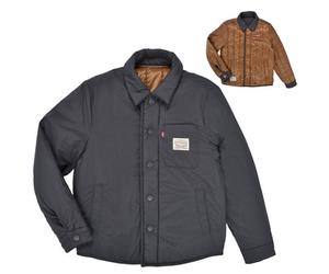 Levis Piumino LVB REVERSIBLE QUILTED SHACKET in Nero 6 anni