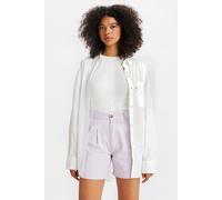 Levi's Pleated Trouser Short Lavender Blue Taglia: W24 | Pantaloncini Outlet | Donna | Blu