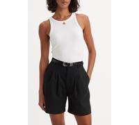 Levi's Pleated Trouser Short Blacks, Caviale, 27 Donna