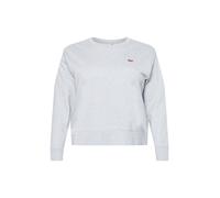 Levi's® Plus Felpa 'PL Standard Crew Swtshrt' grigio / rosso Donna Levi's® Plus 9XL-10XL grigio / rosso