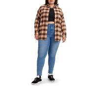 Levi's Plus Mile High Ss Z3579 Dark Indigo Wo, Jeans Donna, Plus Mile High Ss Z3579 Dark Indigo Worn In, 22
