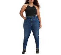 Levi's Plus Size 721 High Rise Skinny, Jeans, Donna, Blue Wave Dark Plus, 52W / 30L