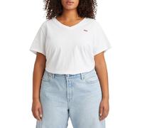 Levi's Plus Size V-neck Tee, T-shirt Donna, Bright White, 4XL
