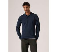 Levi's polo originale a maniche lunghe in denim blu L