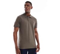 Levi's - Polo piqué verde kaki con logo batwing M