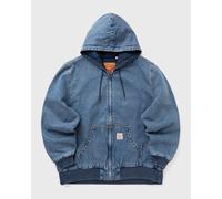 Levi's - Capsule Potrero - Bomber in denim lavaggio medio comodo con cappuccio-Blu L