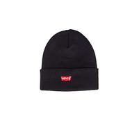 Levi's Red Batwing Embroidered Beanie, Cuffia Uomo, Nero (Regular Black), Taglia unica