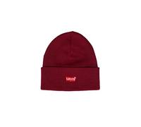 Levi's Red Batwing Embroidered Beanie, Cuffia Uomo, Rosso (Dark Bordeaux), Taglia Unica