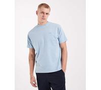 Levi's - Red Tab - T-shirt blu slavato tinta in capo stile vintage L