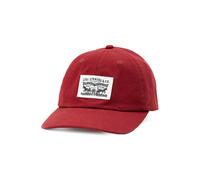 Levi's Relaxed Dad Heritage cap Cappellino, Dull Red, Un Uomo