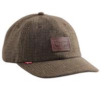 Levi's Relaxed Dad Heritage - Berretto con Cappuccio, Taglia Unica, Houndstooth Cord Kaki Kaki, Taglia Unica