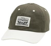 Levi's Relaxed Dad Heritage cap, Black, Uno, Oliva., M