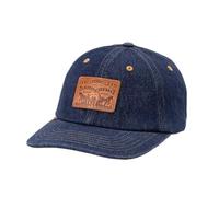 Levi's Relaxed Dad Heritage Cap, Dark Blue, Un Uomo, blu scuro, Taglia Unica