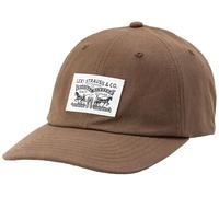Levi's Relaxed Dad Heritage cap, Cappellino Uomo, Dark Brown, Un